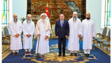 في زيارة تاريخية جديدة.. سلطان البهرة يشيد بجهود مصر في التنمية والسلام