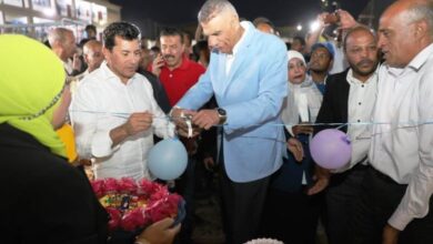 وزير الرياضة ومحافظ أسوان يشهدان مهرجان جنوب الصعيد المتكامل بمشاركة 2000 شاب وفتاة