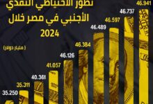 حصيلة مصر من النقد الأجنبي.. تحليل لتطور الاحتياطي وأثره على الاقتصاد خلال 5 سنوات