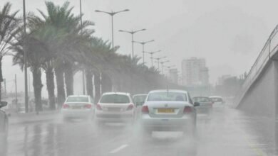 الأرصاد تحذر: منخفض جوي يضرب البلاد وأمطار تصل للقاهرة.. وسانت كاترين تسجل 3 درجات