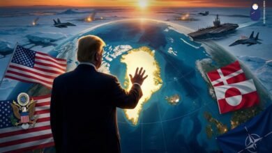 الولايات المتحدة وغرينلاند وسباق القطب الشمالي